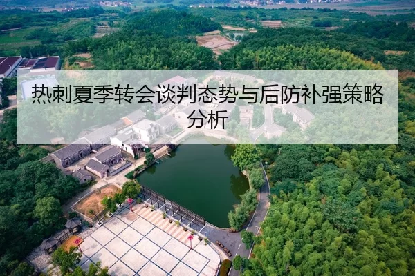 热刺夏季转会谈判态势与后防补强策略分析